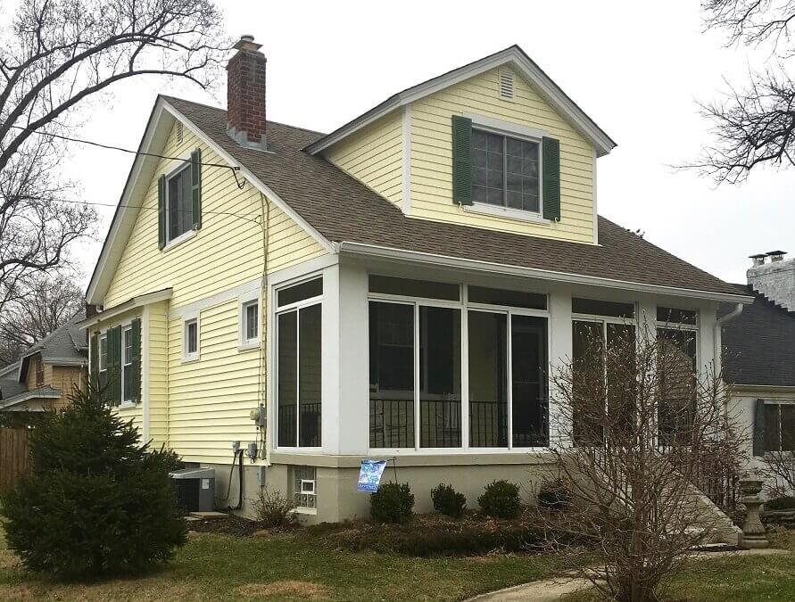 New Siding, Gutters, and Trim to Restore Original Look to Cincinnati Home