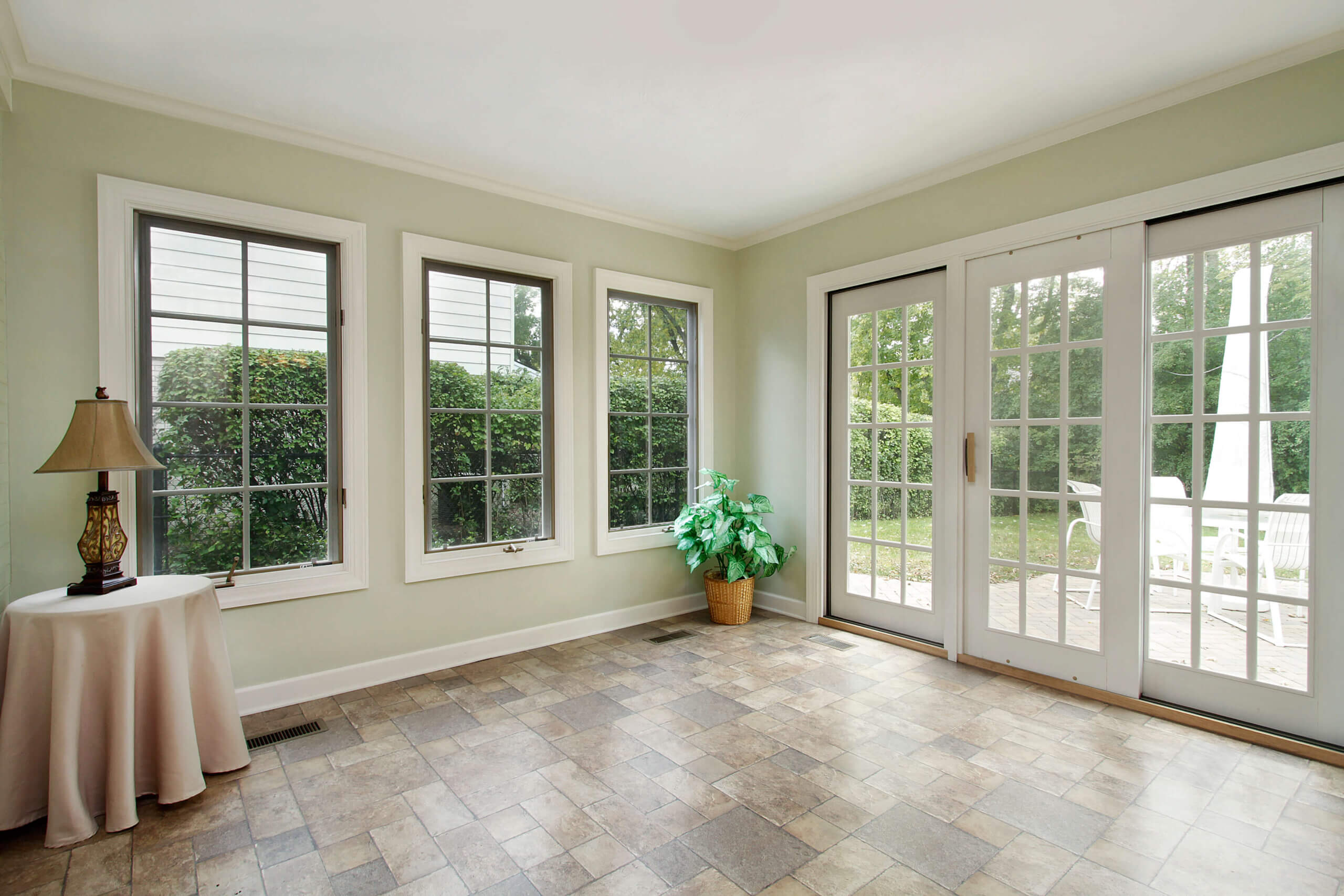 A picture of windows in a home in Mason Ohio